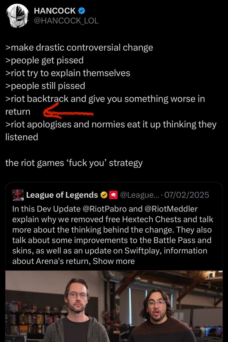 HANCOCK_LOL's tweet image. like clockwork wp riot