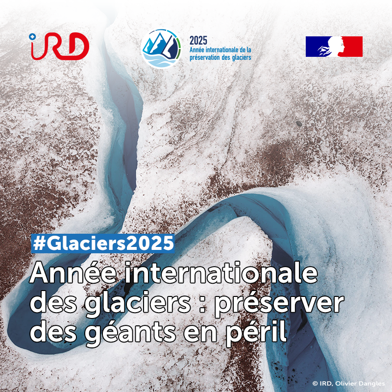#Glaciers2025 🏔️ 🌍 2025, année internationale pour la préservation des glaciers : très impliqué dans ce domaine, l’IRD lance officiellement cette année importante ce 26 février, en Équateur !

Pour en savoir + : ird.fr/annee-internat…