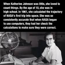 KAOLotuses's tweet image. I counted the steps to the road,&amp;amp;the steps up to #Church;anything that could be counted,I did. #KnowHowToLearnThenWantToLearn.-Katherine Johnson(1918 WV-#Feb24,'20 VA):#NASA mathmetician responsible for putting 1st American men in space,&amp;amp;on🌙!
#BlackHistoryMonth  
#HiddenFigures