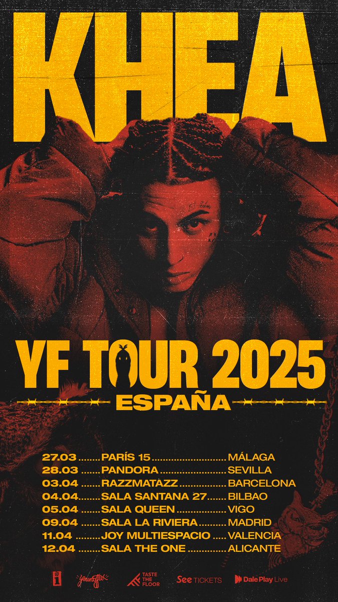 Si sos de España y ya compraste tu entrada dale RT. Nv pronto🦉🥷🏻 khea.com.ar