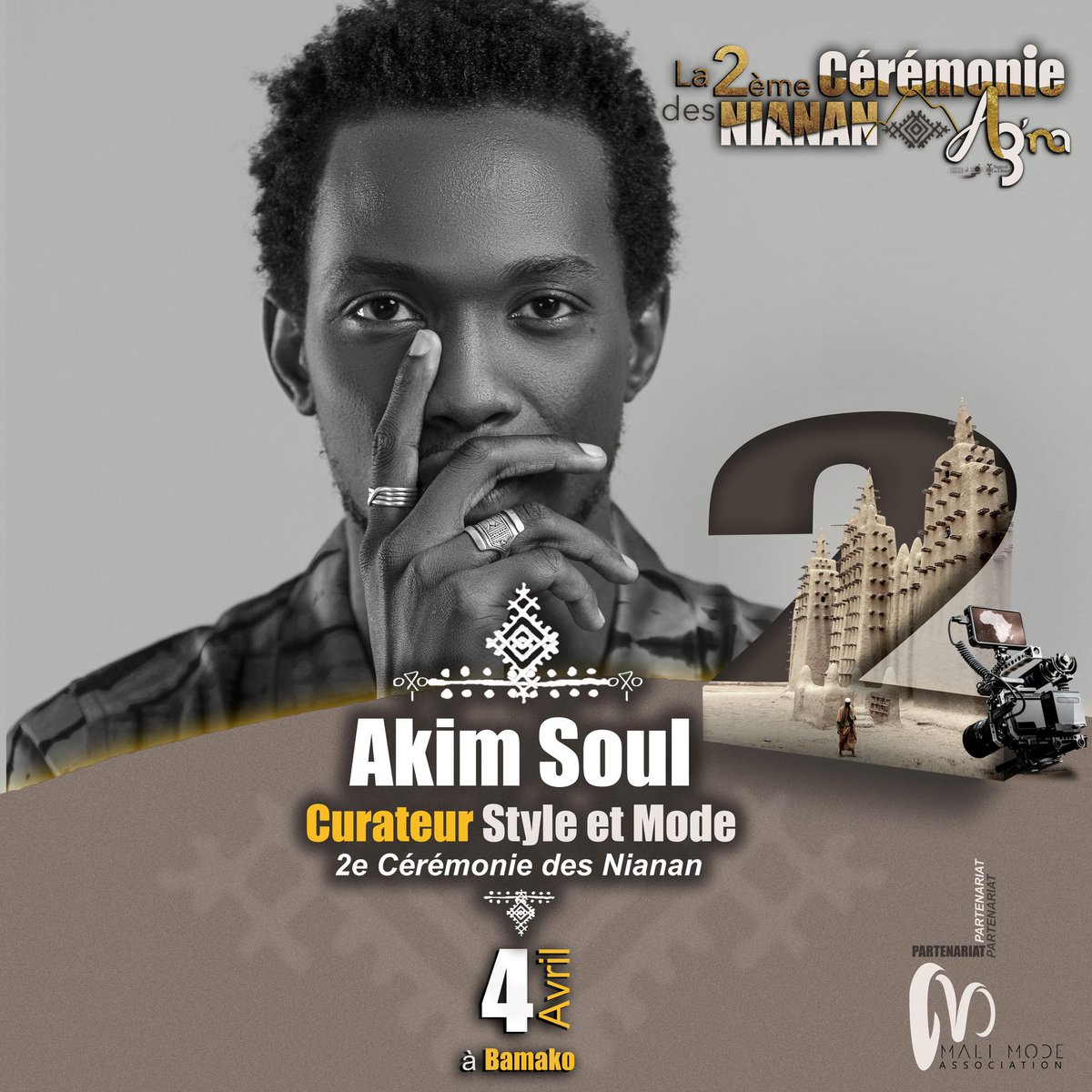 DU CULTUREL ET CRÉATIF À L’ÉCONOMIE 🇲🇱…

Je me retrouve en charge d’une nouvelle mission, toujours aussi passionnante : Curateur Style et Mode pour la 2e #CérémonieDesNianan, dans le cadre d’un partenariat avec Mali Mode Association.

Mode, esthétique et cinéma ? Il n’y a qu’un