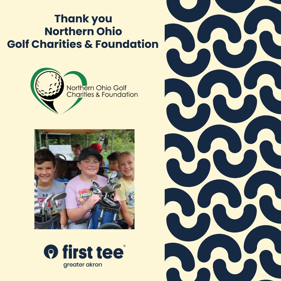 First Tee – Greater Akron (@firstteegrakron) on Twitter photo 🌟 A heartfelt thank you to the <a href="/NOGCFdn/">Northern Ohio Golf Charities Foundation</a> for their incredible impact on our community! @⛳️
First Tee - Greater Akron is honored to be a charity partner of NOGC and the <a href="/KauligChamp/">Kaulig Companies Championship</a> ❤️.
Together, we’re #BuildingGameChangers. 🌟 A heartfelt thank you to the <a href="/NOGCFdn/">Northern Ohio Golf Charities Foundation</a> for their incredible impact on our community! @⛳️
First Tee - Greater Akron is honored to be a charity partner of NOGC and the <a href="/KauligChamp/">Kaulig Companies Championship</a> ❤️.
Together, we’re #BuildingGameChangers.