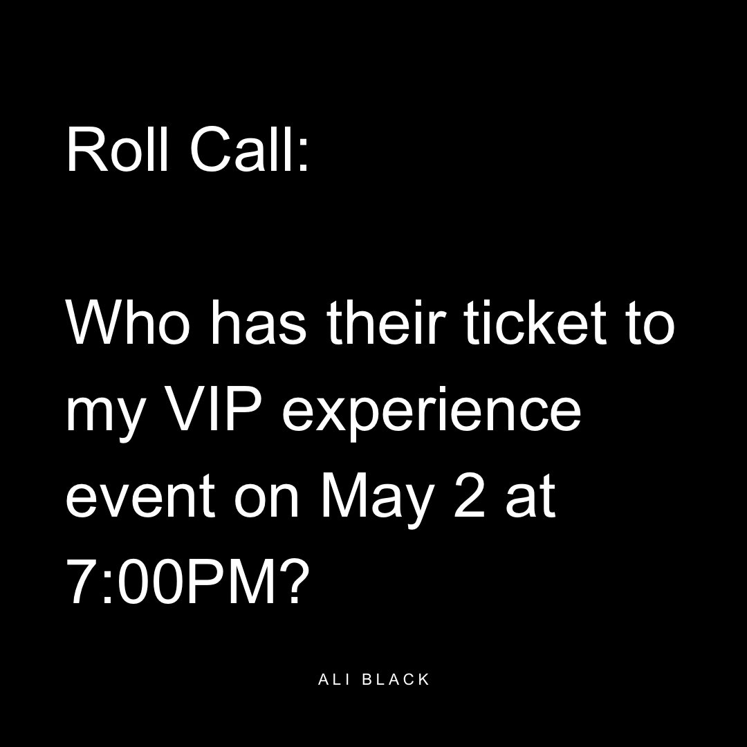 Ali Black tweet media