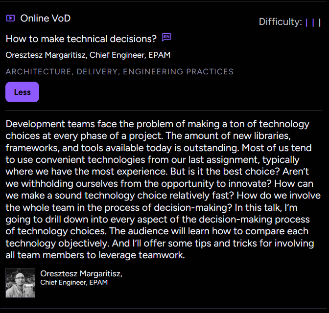 gitaroktato's tweet photo. I'm going to contribute with two presentations for the Warsaw IT Days! Join me if you're interested:
https://t.co/bxMSVUgZ2v

#architecture #iot #edgecomputing #systemperformance #engineeringpractices https://t.co/kyYcFwVrA4