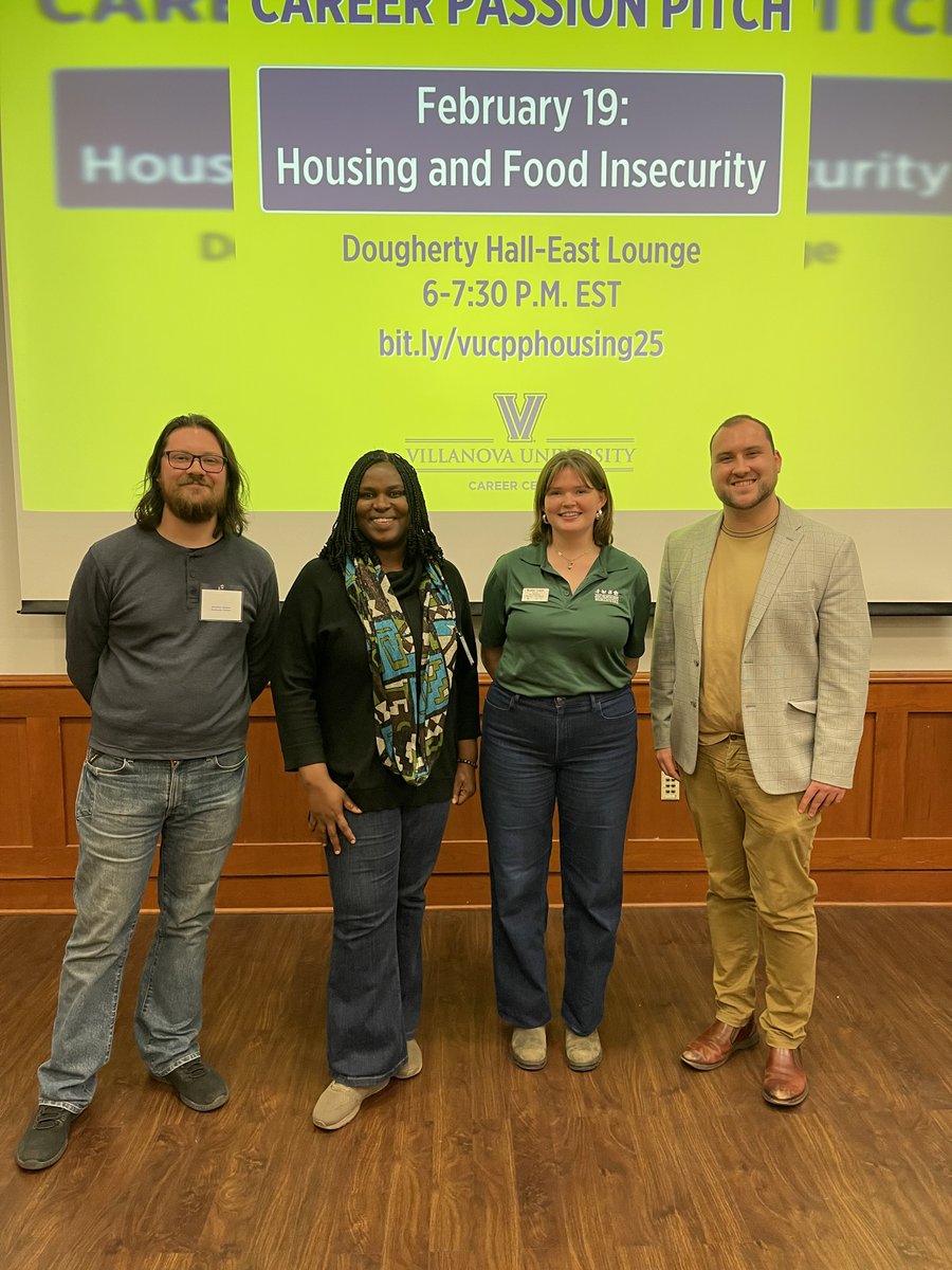 Thank you to <a href="/villanovau/">Villanova University</a> for hosting us last week for this Housing and Food Insecurity Career Roundtable discussion! We love engaging with our community partners. 💙