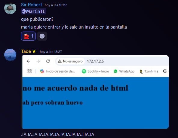 TadeoTPK's tweet photo. Le decimos al cliente que ya anda y pasa esto jajajaja #html https://t.co/wtyprP6jHp