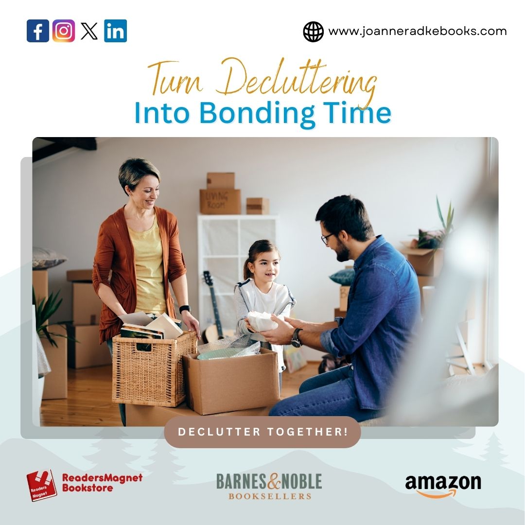 radke_joanne's tweet image. Decluttering is more manageable when everyone pitches in! Get your family involved and turn organizing into a fun, shared experience. A tidy home is a team effort that brings everyone closer! 

Declutter together!

#OrganizedTogether #ClutterFreeHome #FamilyDecluttering