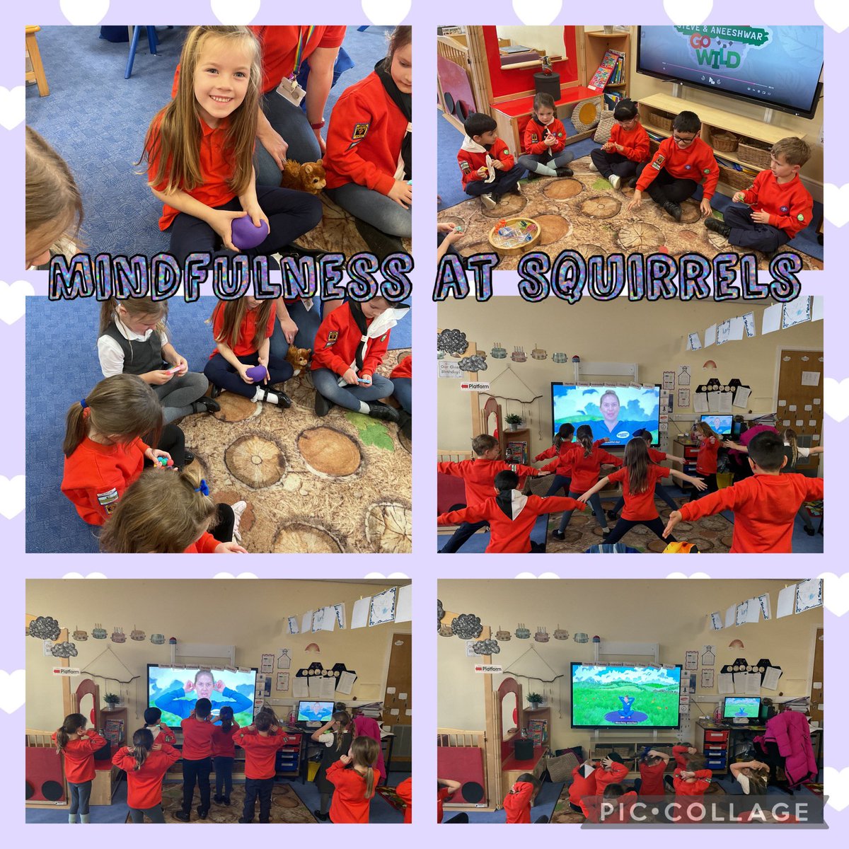 19thSquirrels's tweet photo. Today in our meeting, we explored ways to keep us calm. We really enjoyed the fidget toys and practising yoga poses! https://t.co/RqyePweJqc