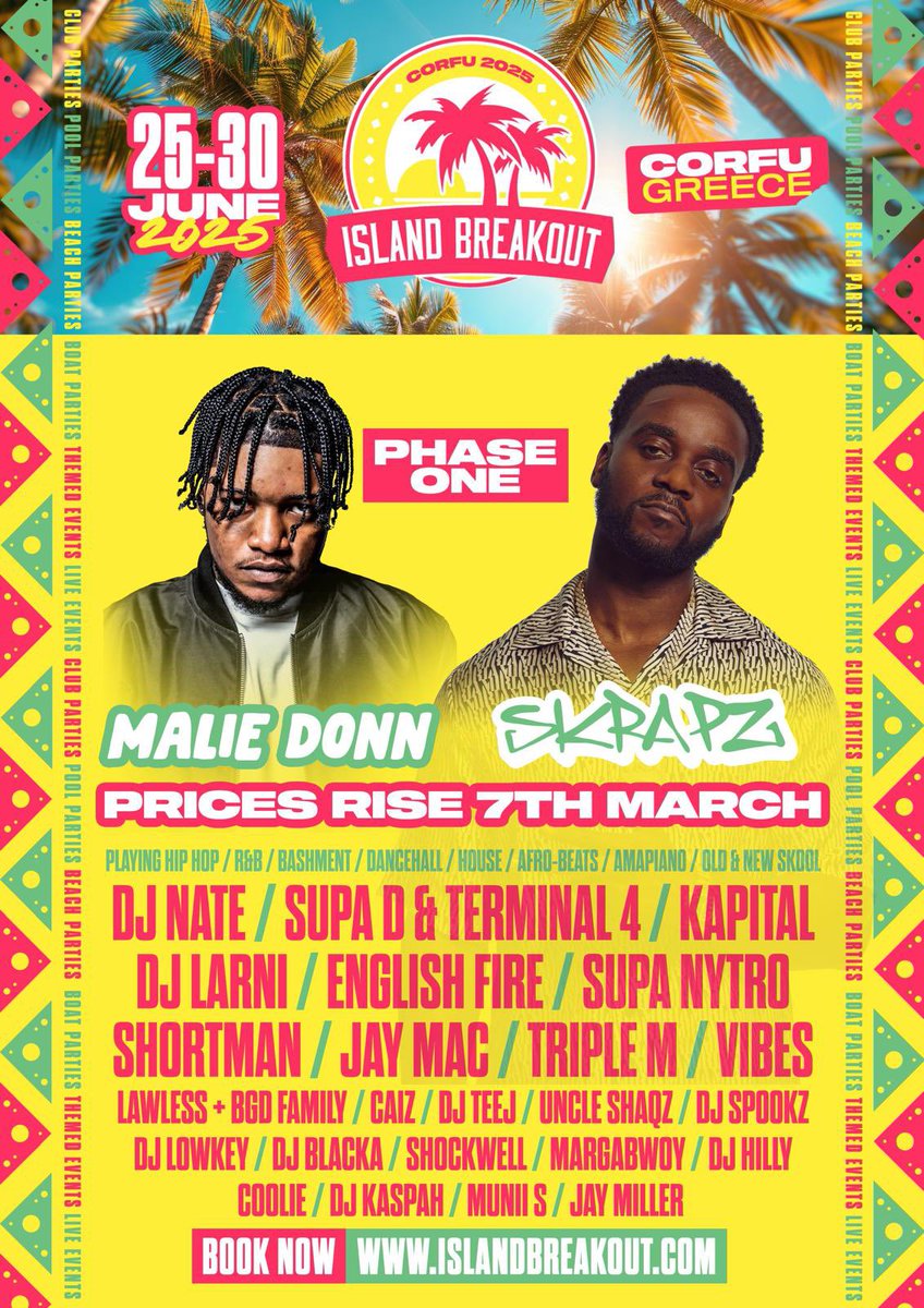 Island Breakout tweet media