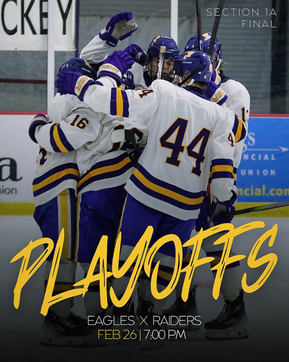Lourdes Eagles Hockey (@lhsboyspuck) on Twitter photo Section Championship Game Day!
Vs Northfield <a href="/NHSBoysHockey/">Northfield Hockey</a>
๐ Rochester Recreation Center
๐ฐ๏ธ 7:00pm
๐บ YouTube - Lourdes Eagles Hockey
Letโs pack the Rec!
Should be a great atmosphere and good game
<a href="/LHSEagles/">LHS Eagles Activities</a> <a href="/SHSTigerPride/">Stewartville High School</a> Section Championship Game Day!
Vs Northfield <a href="/NHSBoysHockey/">Northfield Hockey</a>
๐ Rochester Recreation Center
๐ฐ๏ธ 7:00pm
๐บ YouTube - Lourdes Eagles Hockey
Letโs pack the Rec!
Should be a great atmosphere and good game
<a href="/LHSEagles/">LHS Eagles Activities</a> <a href="/SHSTigerPride/">Stewartville High School</a>