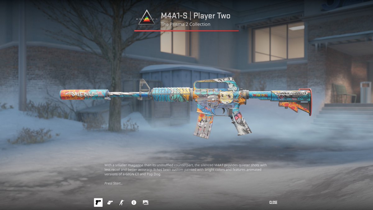 🎁 M4A1-S | Player Two BS ($24)

➡️ TO ENTER:

✅ Follow me
✅ Retweet
✅ RT Quoted Post (show proof)

⏰ Giveaway ends in 72 hours!