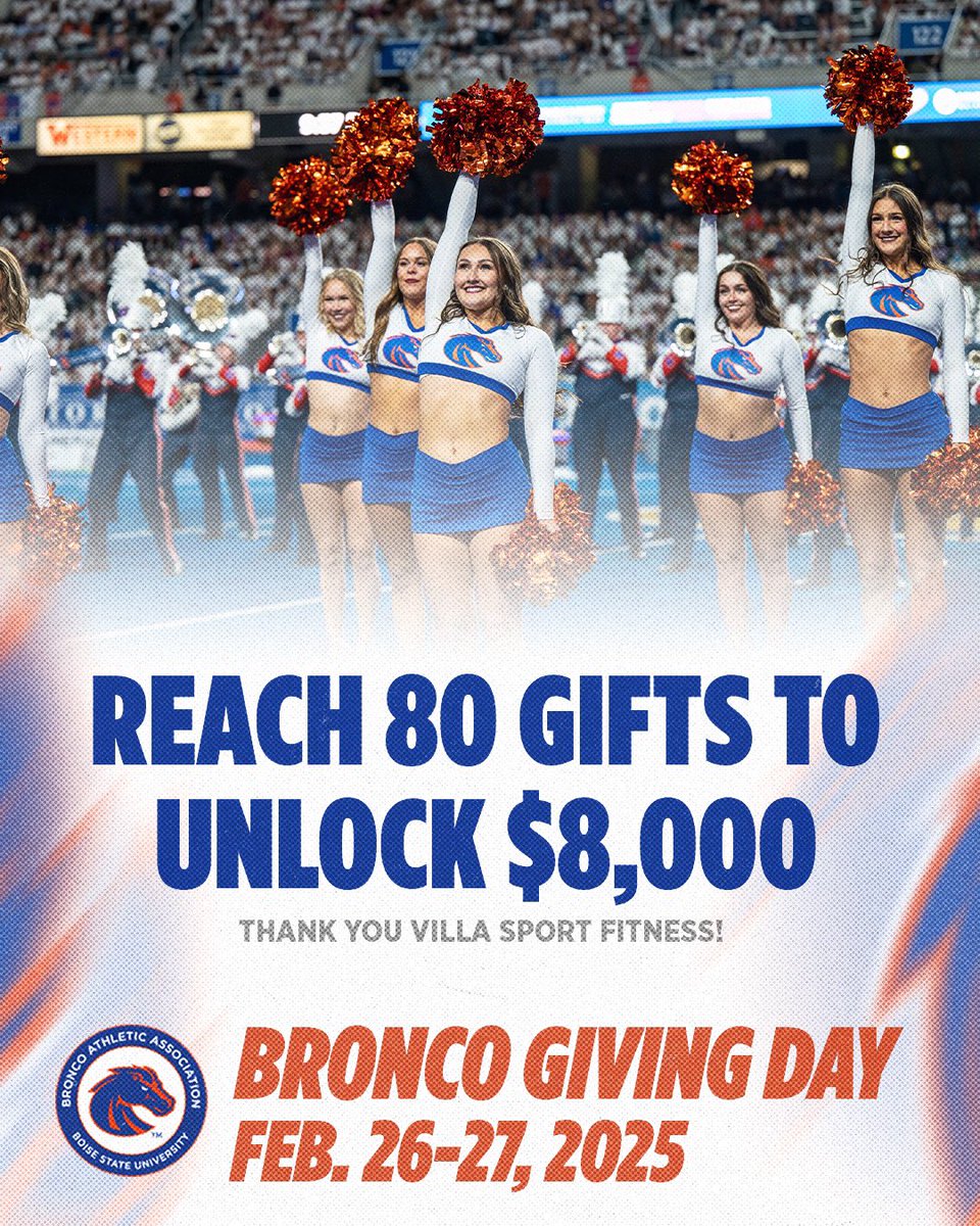 Only 20 more donations needed to unlock $8,000 donation from Villa Sport Fitness!
