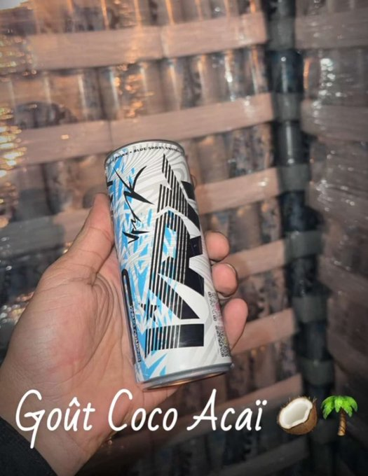 tehqpirate's tweet photo. Pour les amateurs de boisson énergisante qui pensent à leur santé, j’ai l’alternative de l'année 2025 :
La première boisson #VRUNK
Goût Coco Acaï 🥥🌴
🦬 Taurine 100% VÉGÉTAL 🍃
Fait par les Vrunks pour les Vrunky 🧢🚫
📍5 impasse Jean Chappe 13014
♈️https://t.co/vR2x1ekzBu