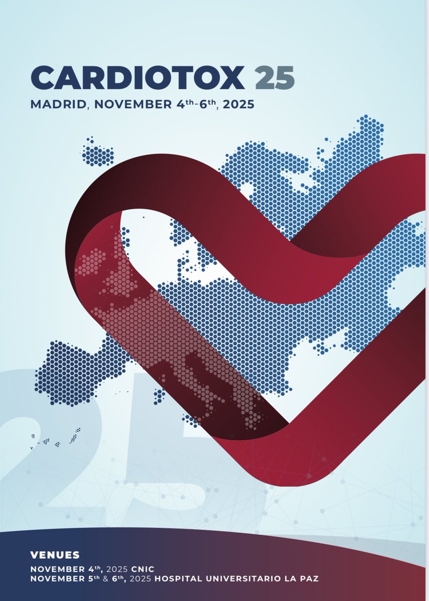 Raul Cordoba, MD, PhD (@drraulcordoba) on Twitter photo 🚨🚨🚨 SAVE THE DATE!!
#CardioTox25
📆 4-6 noviembre 2025
📍 Hospital 🏥 La Paz, Madrid
#CardioOnc
<a href="/secardiologia/">Soc Esp Cardiología</a> <a href="/cardiooncoSEC/">CardioOncologia SEC</a> <a href="/sehh_es/">@sehh_es</a> <a href="/SEHHJoven/">SEHH Joven</a> <a href="/_SEOM/">SEOM</a> <a href="/SEOR_ESP/">SEOR.es</a> <a href="/geltamo/">GELTAMO</a> <a href="/gellc/">GRUPO ESPAÑOL DE LEUCEMIA LINFOCITICA CRONICA</a> <a href="/espGELMC/">GELMC</a> <a href="/_pethema/">PETHEMA</a> 🚨🚨🚨 SAVE THE DATE!!
#CardioTox25
📆 4-6 noviembre 2025
📍 Hospital 🏥 La Paz, Madrid
#CardioOnc
<a href="/secardiologia/">Soc Esp Cardiología</a> <a href="/cardiooncoSEC/">CardioOncologia SEC</a> <a href="/sehh_es/">@sehh_es</a> <a href="/SEHHJoven/">SEHH Joven</a> <a href="/_SEOM/">SEOM</a> <a href="/SEOR_ESP/">SEOR.es</a> <a href="/geltamo/">GELTAMO</a> <a href="/gellc/">GRUPO ESPAÑOL DE LEUCEMIA LINFOCITICA CRONICA</a> <a href="/espGELMC/">GELMC</a> <a href="/_pethema/">PETHEMA</a>