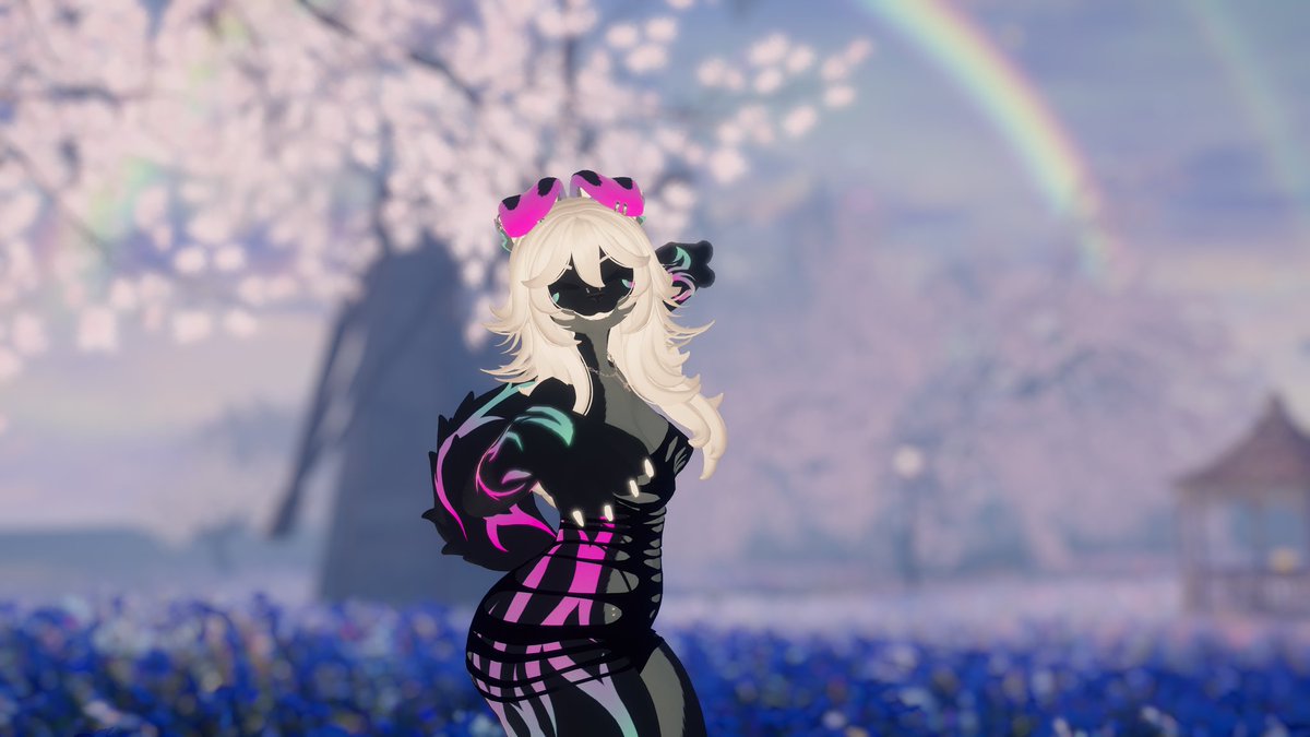 She's excited about something. Wonder what it is?