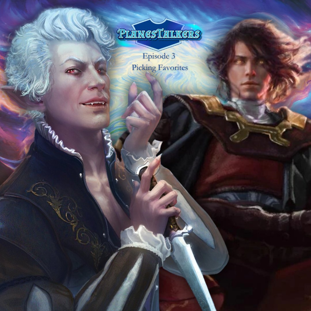 We released our third episode of PlanesTalkers yesterday! (yippee! yahoo!)

me n nick rant about magiccon chicago and the new tarkir set before jumping into talking about our pet decks! 

give it a listen and a download if youve got the time 🫶