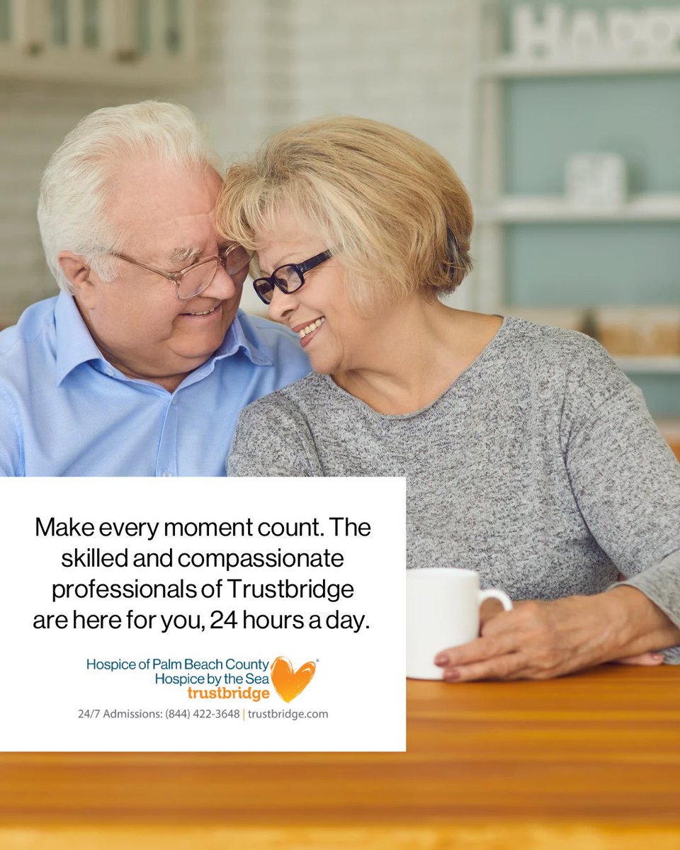 TrustbridgeCare's tweet photo. If you or someone you love has been diagnosed with serious illness, you can rely on the compassionate professionals of Trustbridge. 

Call us 24/7 if we can help: (561) 848-5200. 

Or visit us at https://t.co/qcpPhut0hW today.

#WestPalmBeach #BocaRaton #FortLauderdale #JupiterFL https://t.co/zoFW08lPVw