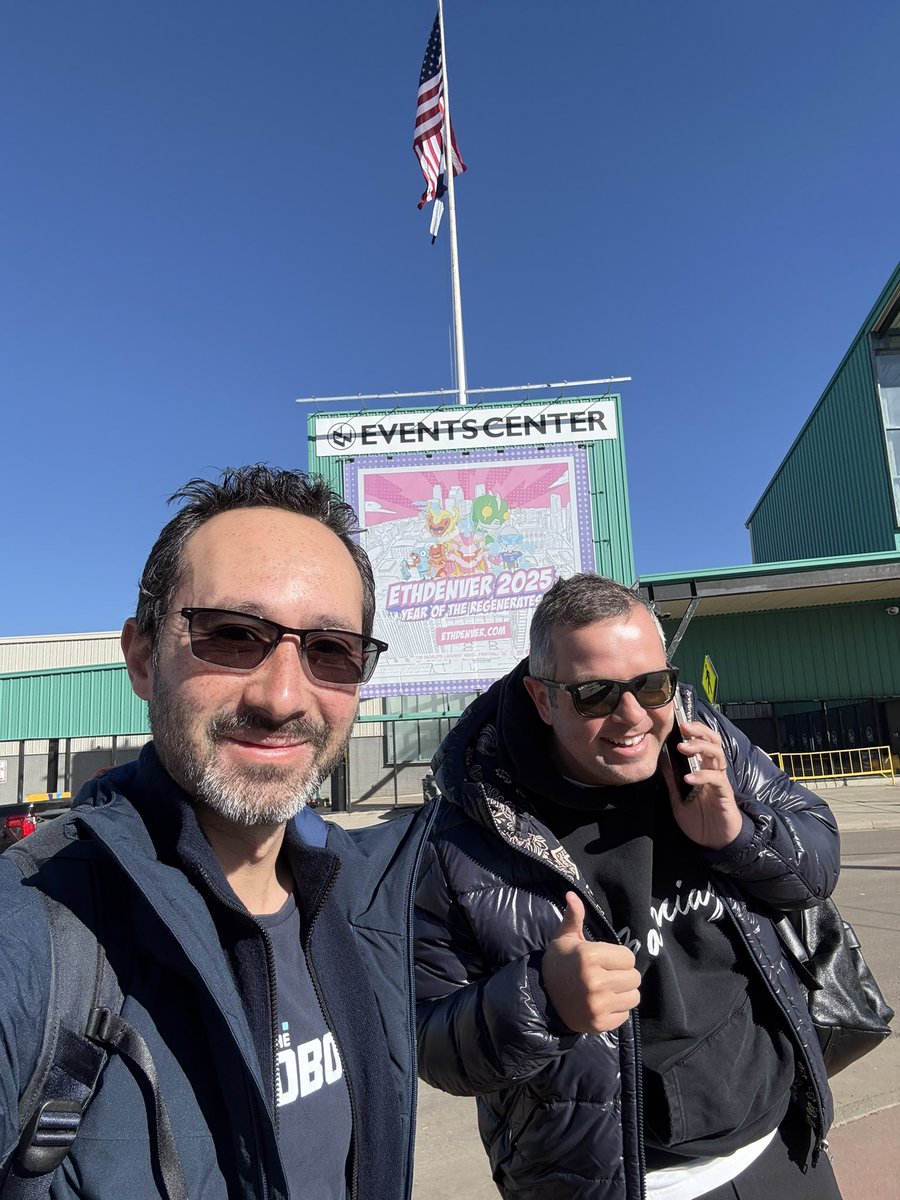 Sebastien ๐ (@borgetsebastien) on Twitter photo ๐ GM from <a href="/EthereumDenver/">ETHDenver ๐๐ฆฌ๐ฆ</a> ๐บ๐ธ ๐ GM from <a href="/EthereumDenver/">ETHDenver ๐๐ฆฌ๐ฆ</a> ๐บ๐ธ