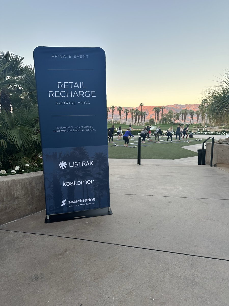 Listrak's tweet photo. Good Morning, eTailers! Here's to an exciting day of new insights and new connections.
Stop by Kiosk W24 to meet our team and discover how Listrak's integrated platform can help you unify customer data and deliver personalized, cross-channel communications.
#listrak #etail https://t.co/g0dL7JdnfK