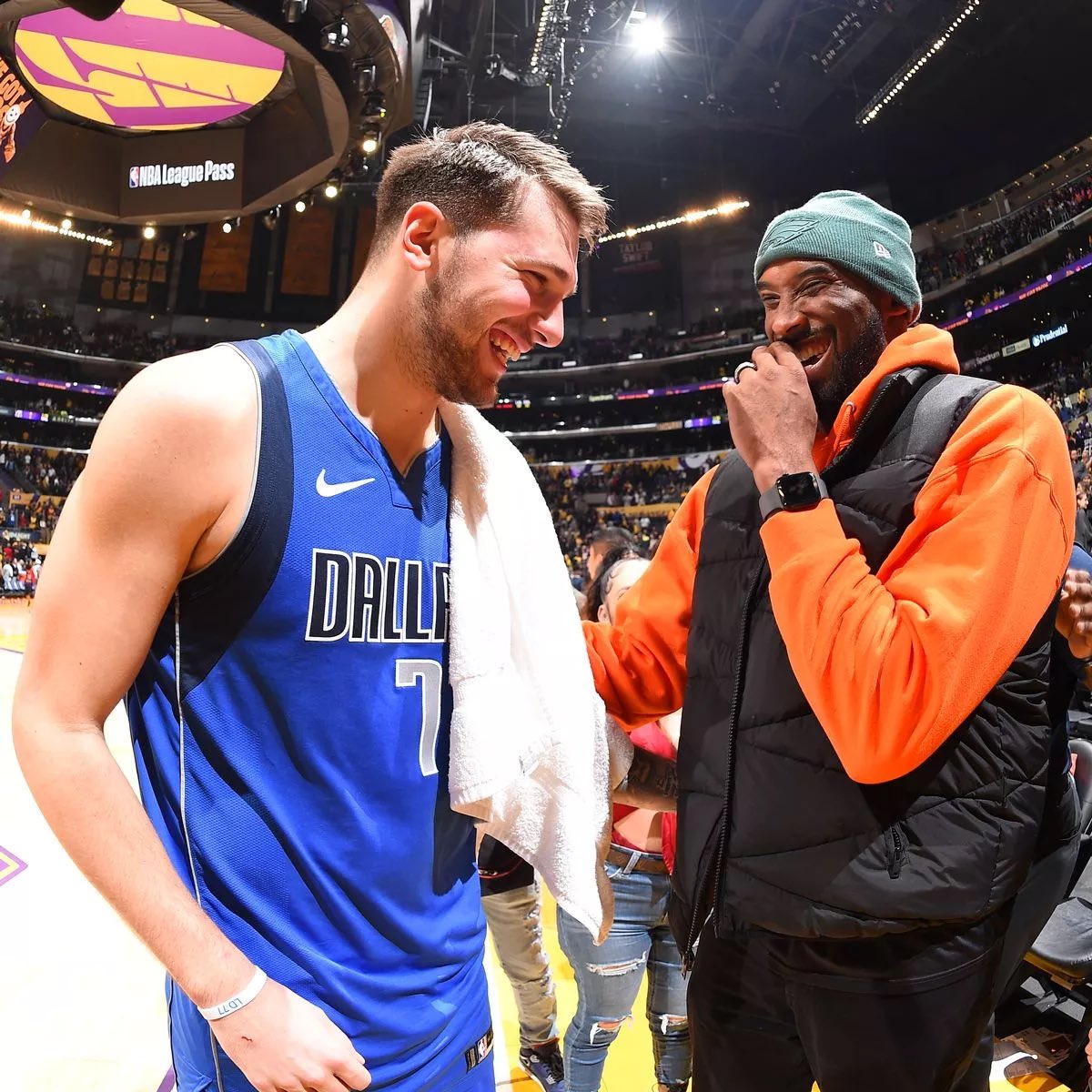 TheNBACentel's tweet photo. An anonymous Mavericks player overheard Nico Harrison saying that the Luka Doncic trade to the Lakers was for Kobe Bryant.

(Via @WindhostESPN) https://t.co/eQnTBySqTA
