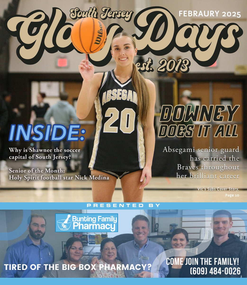 South Jersey Glory Days/Sully (@gdsullysays) on Twitter photo Check out our latest digital edition now at sjglorydays.com! <a href="/LaskoBob/">Absegami Girls High School Basketball</a> <a href="/Absegami_Sports/">Absegami HS Sports</a> <a href="/Gami_Tribe/">Gami_Tribe</a> <a href="/Oakcrest_Sports/">Oakcrest HS Sports</a> <a href="/HSHS_FB/">Holy Spirit Football</a> <a href="/HSHS_Athletics/">Spartan Athletics</a> <a href="/MainlandHoops/">MainlandBasketball</a> <a href="/MainlandRegHS/">Mainland Regional HS</a> <a href="/EHTHS_Soccer/">EHTHS Girls Soccer</a> Check out our latest digital edition now at sjglorydays.com! <a href="/LaskoBob/">Absegami Girls High School Basketball</a> <a href="/Absegami_Sports/">Absegami HS Sports</a> <a href="/Gami_Tribe/">Gami_Tribe</a> <a href="/Oakcrest_Sports/">Oakcrest HS Sports</a> <a href="/HSHS_FB/">Holy Spirit Football</a> <a href="/HSHS_Athletics/">Spartan Athletics</a> <a href="/MainlandHoops/">MainlandBasketball</a> <a href="/MainlandRegHS/">Mainland Regional HS</a> <a href="/EHTHS_Soccer/">EHTHS Girls Soccer</a>