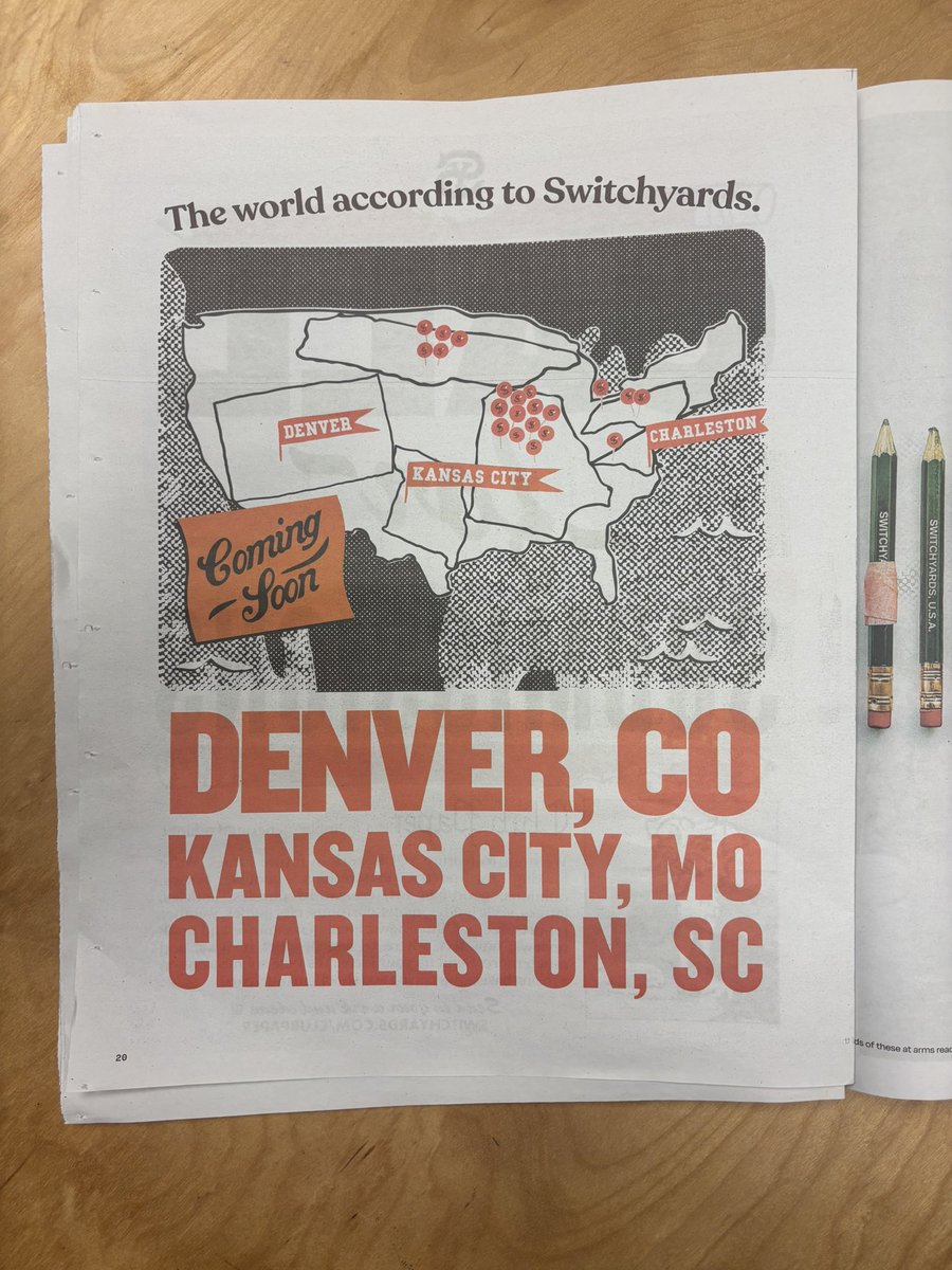 dave payne (@davempayne) on Twitter photo This made my day. Seeing the very first <a href="/switchyards/">Switchyards</a> Club Paper in my neighborhood club first thing this morning. This made my day. Seeing the very first <a href="/switchyards/">Switchyards</a> Club Paper in my neighborhood club first thing this morning.
