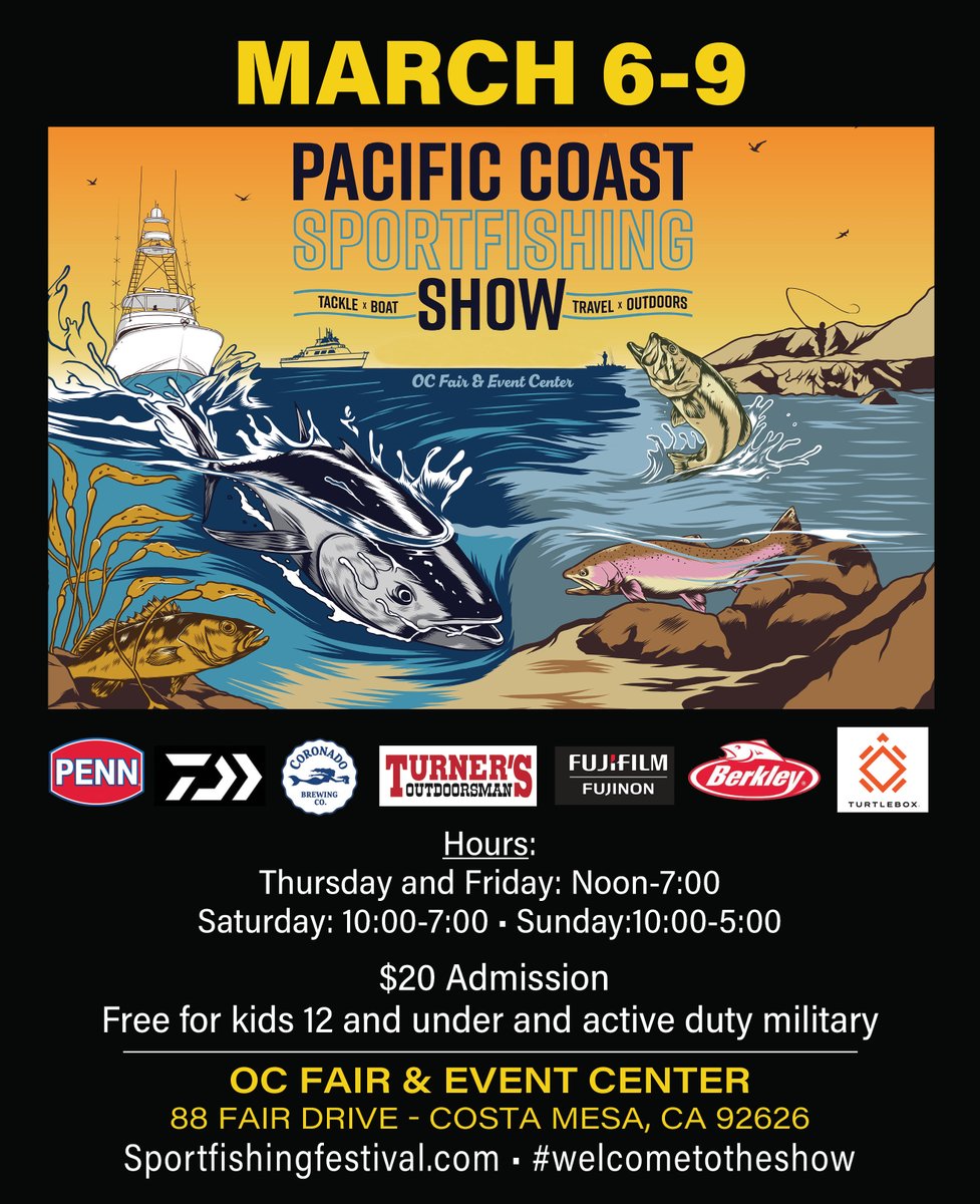 Come see us March 6-9th at the Pacific Coast Sportfishing Show in Costa Mesa, CA.  We got something brand new for you that you will definitely want to check out!  See you at the show!