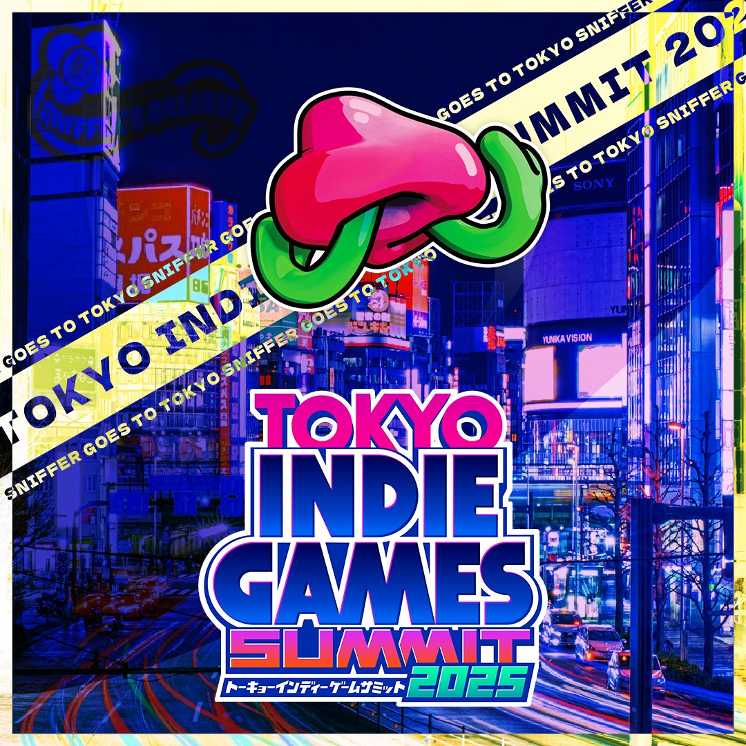 tiny_nomads's tweet photo. Tiny Nomads is heading to Japan! 🗾

We're super excited to share with you all that we'll be attending Tokyo Indie Games Summit 2025 where we'll be showcasing Sniffer's Delight to a new world of amazing players!

When? 🗓️
March 8th-9th

#TIGS2025 #tokyo #indiegame #indiedev https://t.co/PQAn0iM8kY