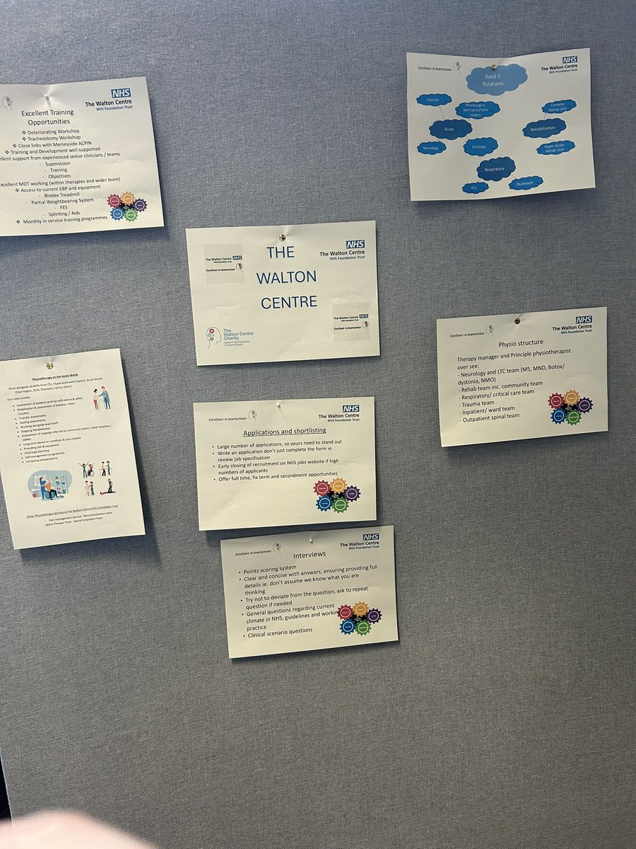 LauraRobinson7's tweet photo. Representing @WaltonCentre at today’s AHP event at @LivUni @LivUniPhysio. Always nice to return to where my career started and inform students about the amazing work The Walton Centre does and chat about future job opportunities https://t.co/ZWFjErpOuc