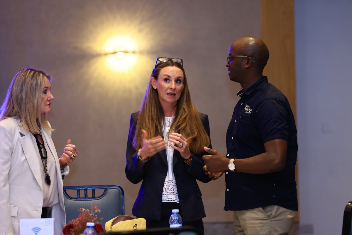 paceidug's tweet photo. Today, together with Kleber Group, we held a one day tourism stakeholder workshop in Kampala at Four Points by Sheraton Hotel aimed at improving How to Sell to and Improve Tourist Arrivals from the important German- 
speaking source market. 

Tourism is one of the 13 key exports identified to achieve the target of 
$ 6BN in export revenue by 2028, contributing $1BN.

International travel to Uganda is one of the best levers for driving economic growth and job creation. 

During her presentation, Hanna Kleber, founder of the Kleber Group, a German-based consulting firm specializing in travel and leisure marketing to the German-speaking market, highlighted the key drivers and barriers behind attracting inbound arrivals, specifically through charters.

Our Chairman, @Odrek_Rwabwogo has tasked Kleber Group with the crucial responsibility of repairing the country's tourism sector by working towards establishing charters directly from Germany to Uganda.