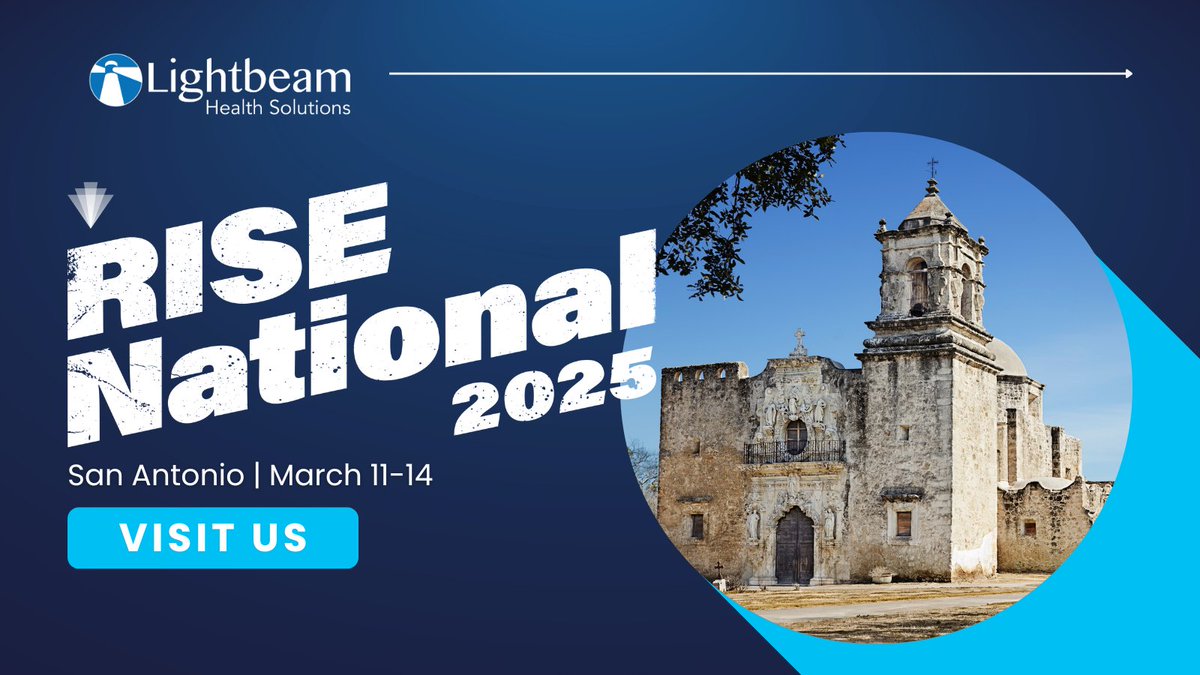 LightbeamHealth's tweet image. If you are attending RISE National in San Antonio, TX, visit us at Booth #225 to explore our cutting-edge solutions designed to bend the curve on cost and quality.

#RISENational #RISE2025 #PayerSolutions