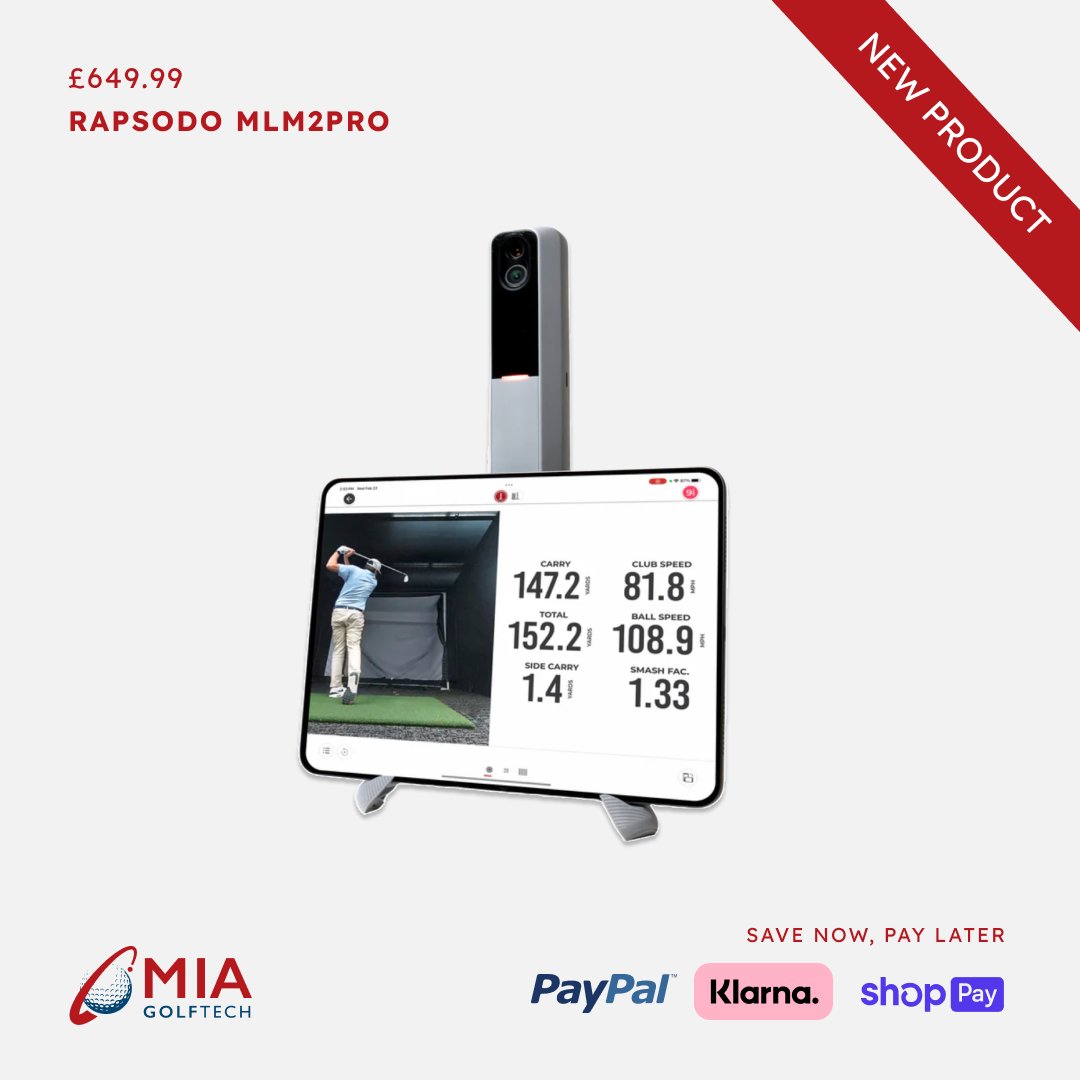 The all new MLM2PRO™ mobile launch monitor and golf simulator.

Whether you're practicing or playing, level up with the MLM2PRO™ and lower your scores

Discover more about this launch monitor through the link below.

miagolftechnology.com/products/rapso…
