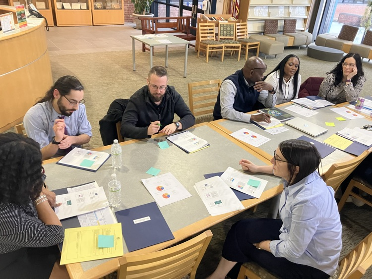 BloomfieldPS's tweet photo. Teachers, along with School and District leaders, met yesterday as part of the Curriculum Advisory Team and Curriculum Development Team to kick start our curriculum revival. https://t.co/vPJt1QB1Rs