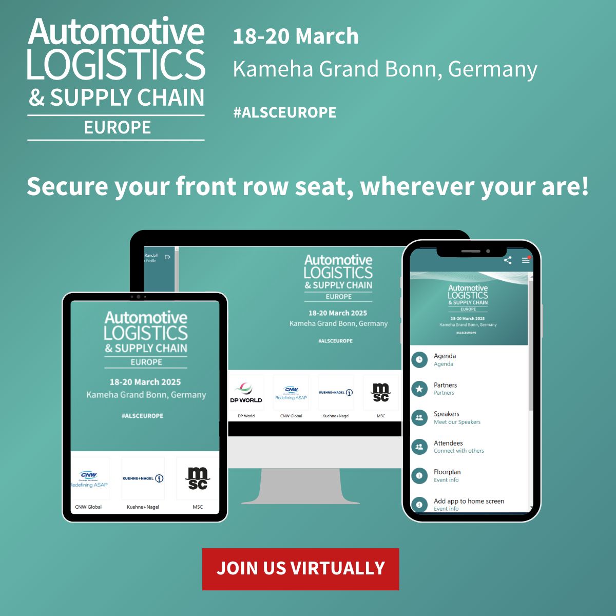 With just three weeks left until #ALSCEurope, now is the time to secure your spot! Join us virtually: eventbooking.uk.com/alsceurope25/v…

Watch all agenda sessions live and access exclusive on-demand content—from the comfort of your desk!

#AutomotiveLogistics