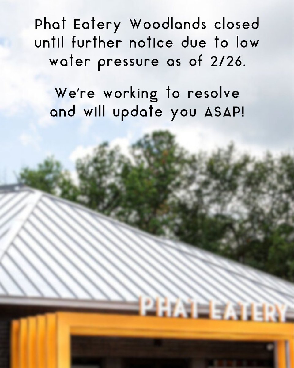 So sorry to anyone who was planning to see us in the Woodlands today! We’re working to resolve the issue asap and celebrate our new Happy Hour soon. Luckily- you can come see us in Katy while we figure this out 🥲
