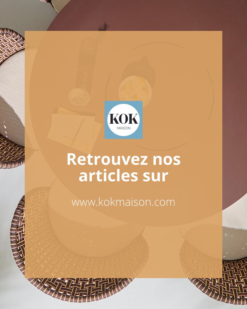 KOKMaison's tweet photo. ✨ Votre jardin, une oasis de style et de confort. ✨

#fauteuildejardin #cordetressée #mobilierdejardin #designcontemporain #jardin #extérieur #confort #détente #été #nouveauté https://t.co/9R8j0ux9TO
