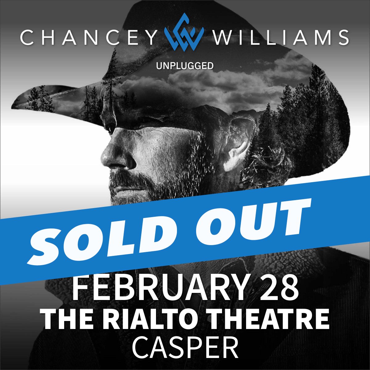 Our show at the Rialto in Casper is sold out!