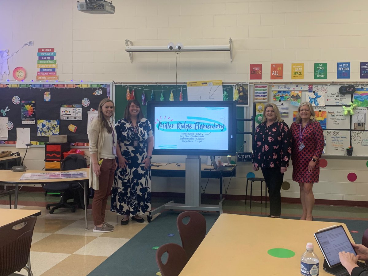 Really enjoyed the “Principal’s Round Table” discussion on “student engagement” hosted by Miller Ridge Elementary this afternoon! <a href="/MiddletownOH/">Middletown City Schools</a> Great job, ladies! 🤍💜💪