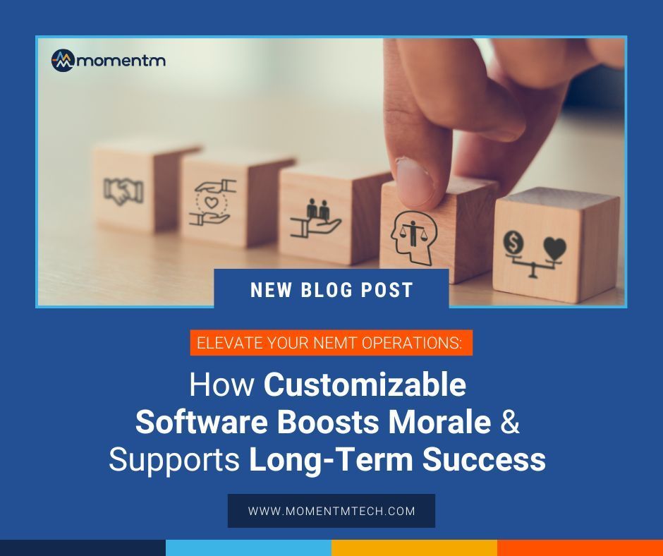 momentmtech's tweet image. Boost NEMT operations with customizable software! Enhance morale, efficiency, and long-term success. Learn how NovusMED can transform your business. momentmtech.com/insights/eleva…  #NEMT #TransportationSoftware