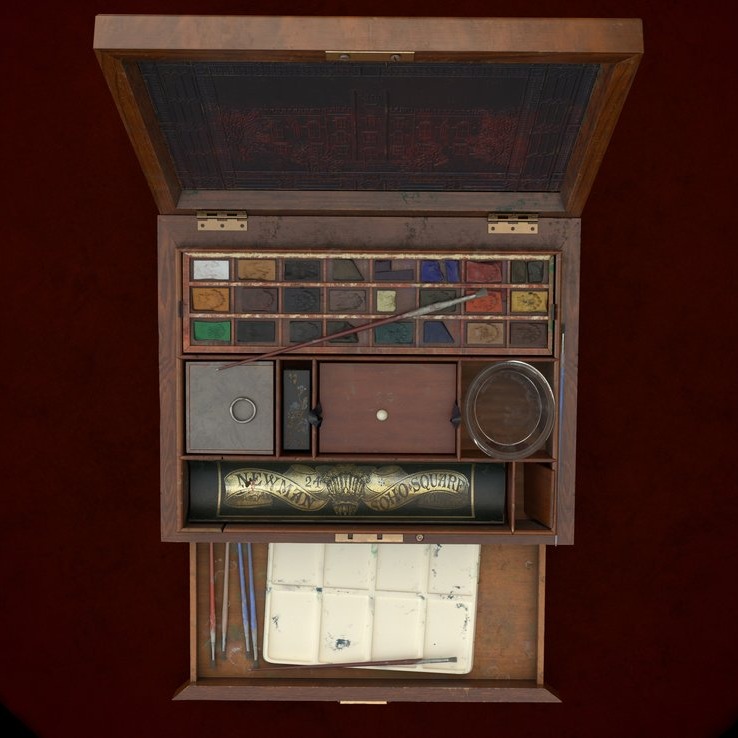 TheRookiesCO's tweet photo. Vintage Watercolor PaintBox by Ash Prabhakar from @VCAD - https://t.co/Ud1V0Cahhj
Visual College of Art and Design #ASUS #Samsung #Acer #XPPen #3dSubstancePainter #AdobeAfterAffects #AdobePhotoshop #AdobePremierPro #Maya #Vray #Zbrush #cgi #3drendering #3dartist #digitalart https://t.co/7K5sGhkfHT
