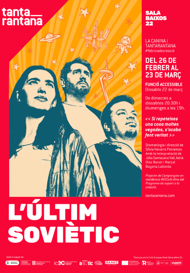 Avui una proposta diferent, #LÚltimSoviètic al <a href="/elTantarantana/">Teatre Tantarantana</a> amb <a href="/cialacanina/">La Canina</a>
Si és una comèdia com la mitja 🍊, ja sé que riure a gust