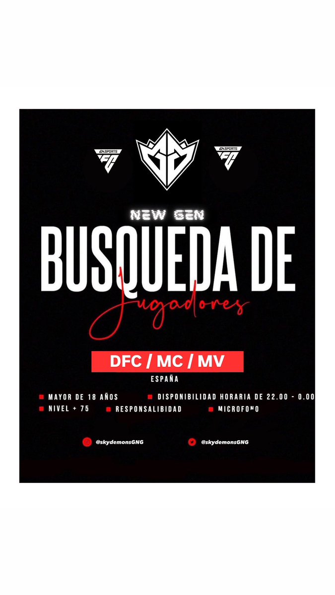 SkyDemonsGNG (@skydemonsgng) on Twitter photo Se busca para esta noche pruebas de MV y carr! Con exp!!💪🏻 <a href="/_chocolate3000/">AYUDAS FIFA CHOCO3K🐦</a> <a href="/ayudas_pro/">AyudasClubesPro</a> <a href="/mercadovfovpg/">Mercado Clubes Pro</a> <a href="/AyudasCPro/">Ayudas Clubes Pro</a> Se busca para esta noche pruebas de MV y carr! Con exp!!💪🏻 <a href="/_chocolate3000/">AYUDAS FIFA CHOCO3K🐦</a> <a href="/ayudas_pro/">AyudasClubesPro</a> <a href="/mercadovfovpg/">Mercado Clubes Pro</a> <a href="/AyudasCPro/">Ayudas Clubes Pro</a>