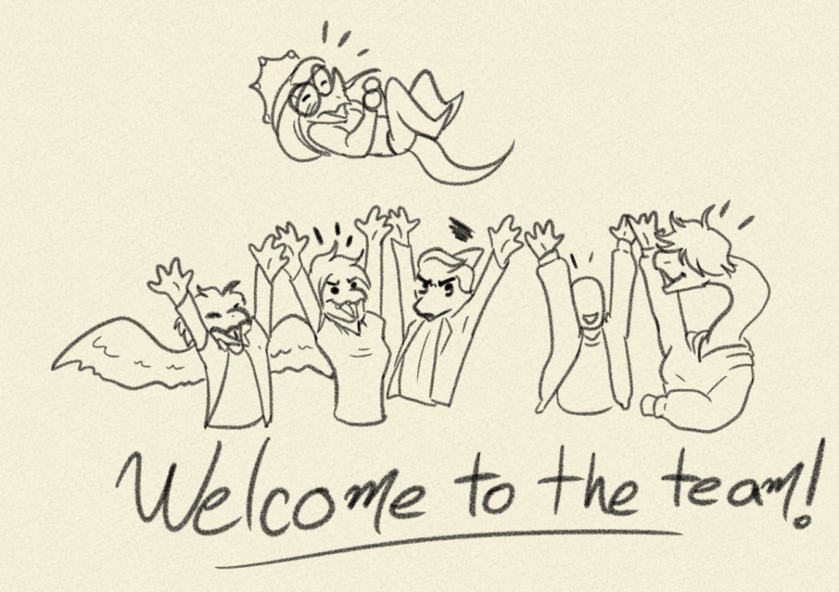 DevlogGame's tweet photo. Hooray!
Art by @BlindSight_Art :))
#DevlogGame #VisualNovel #DinoDatingSim #Snootiverse #AnthroArt https://t.co/DboYE0sUZJ