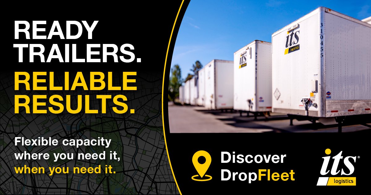 ITSLogisticsInc's tweet image. 🚛 Reliable Capacity. Real-Time Control. DropFleet Delivers.

🔹 Scalable #trailerpool solutions for peak surges
🔹 On-demand power to eliminate delays
🔹 Real-time tracking for total control

More flexibility. More visibility. More control. #DropFleet
🔗 hubs.li/Q038f8fb0