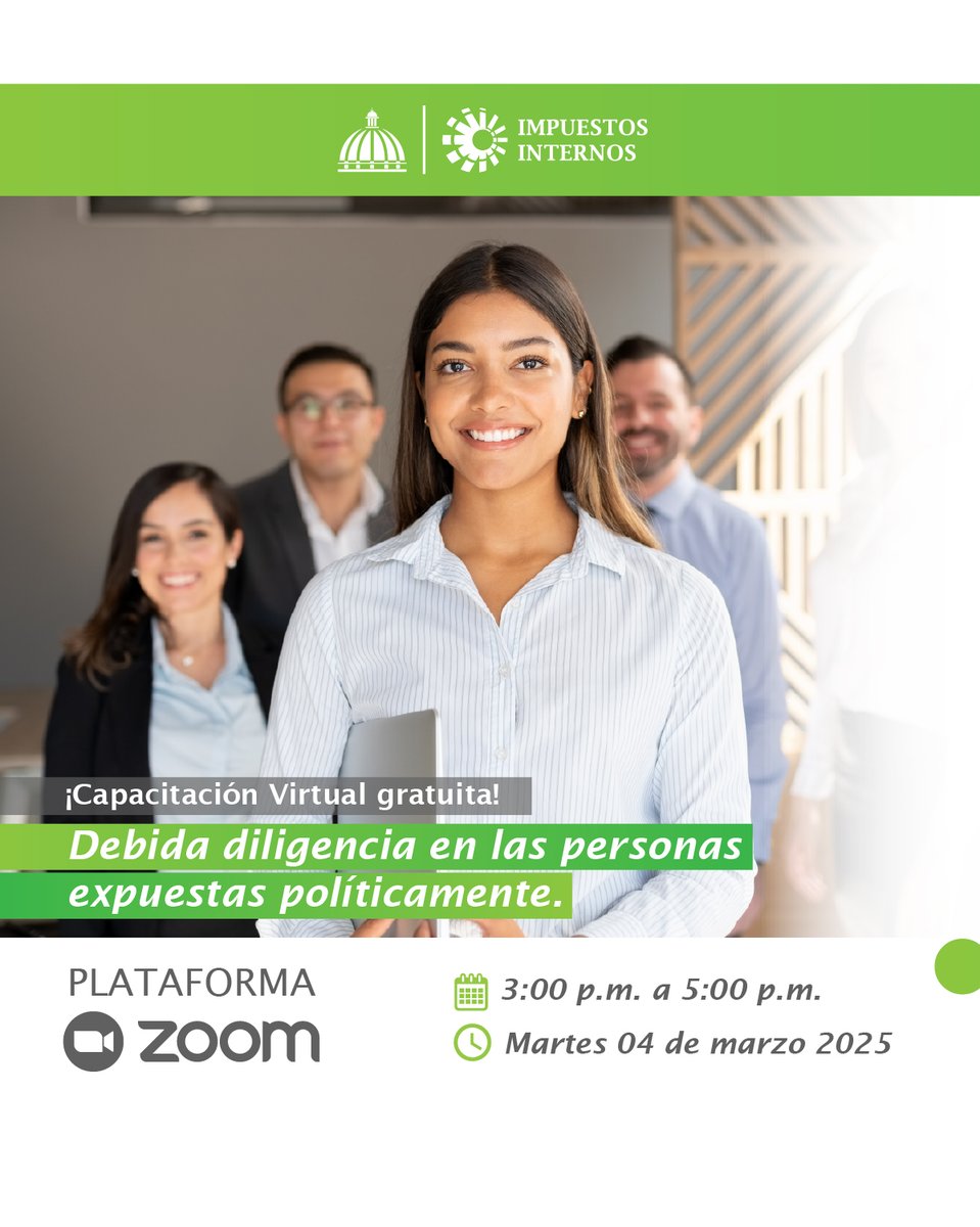 DGii's tweet image. Una capacitación totalmente gratis que no te puedes perder.📝📚

Inscríbete con tiempo en este link: forms.gle/8J8TdF6zzKCuLN… no te quedes fuera.