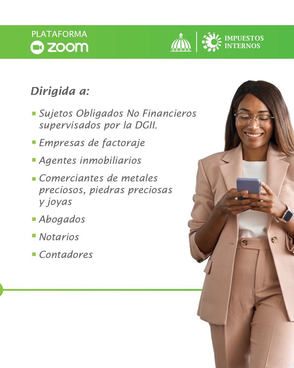 DGii's tweet image. Una capacitación totalmente gratis que no te puedes perder.📝📚

Inscríbete con tiempo en este link: forms.gle/8J8TdF6zzKCuLN… no te quedes fuera.