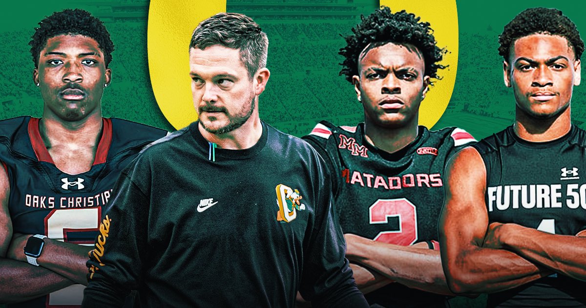 On3 Recruits (@on3recruits) on Twitter photo Oregon is aiming to load up at DB in the 2026 class on its way to securing the No. 1 class, <a href="/SWiltfong_/">Steve Wiltfong</a> reportsπ¦
Read: on3.com/news/4-star-saβ¦ Oregon is aiming to load up at DB in the 2026 class on its way to securing the No. 1 class, <a href="/SWiltfong_/">Steve Wiltfong</a> reportsπ¦
Read: on3.com/news/4-star-saβ¦