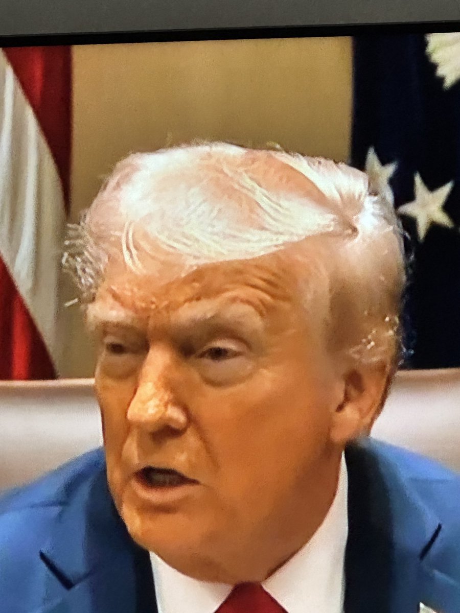 Rosalita54's tweet image. ⁦@realDonaldTrump⁩ Perhaps consider investing in indirect lighting. #bald #combover