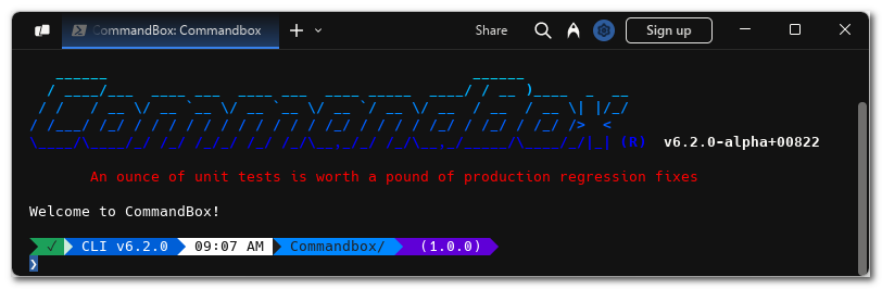 gamesover's tweet image. I created a generic YAML file to launch #CommandBox. The option to launch is now available in the menu bar drop-down.
gist.github.com/JamoCA/20be78b…