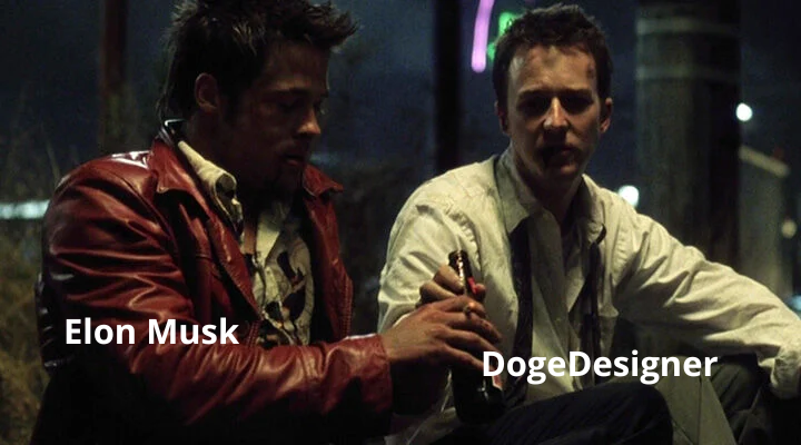 Let's be honest, <a href="/cb_doge/">DogeDesigner</a> is just another Musk page where he writes various things about himself and his company😂